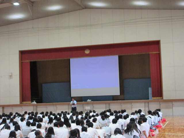 74期1年生「交通安全講習会」が開催されました。