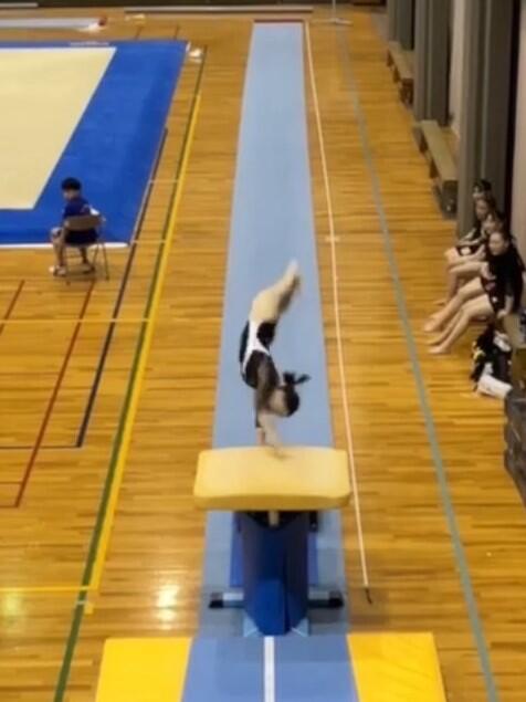 体操部 堺春季大会 女子団体戦惜しくも２位