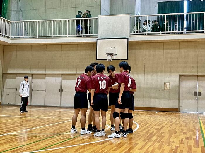 男子バレー部 新人大会一次予選