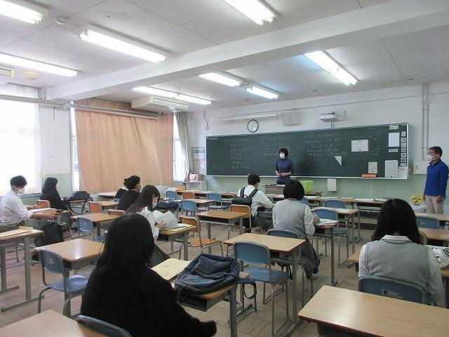 3年生登校日(5月22日)