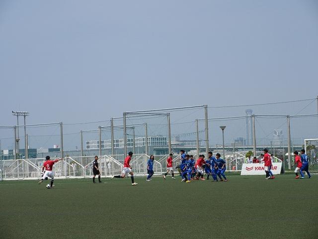 サッカー部 大阪高校サッカー春季大会 4回戦進出