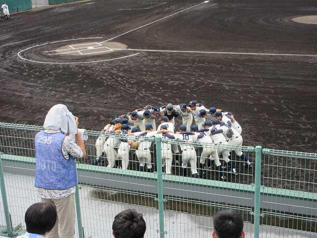 全国高校野球選手権大阪予選2回戦 硬式野球部 健闘
