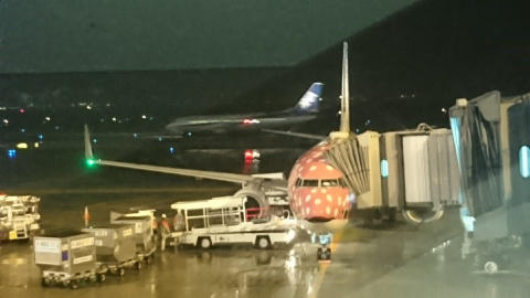 B団 関空到着