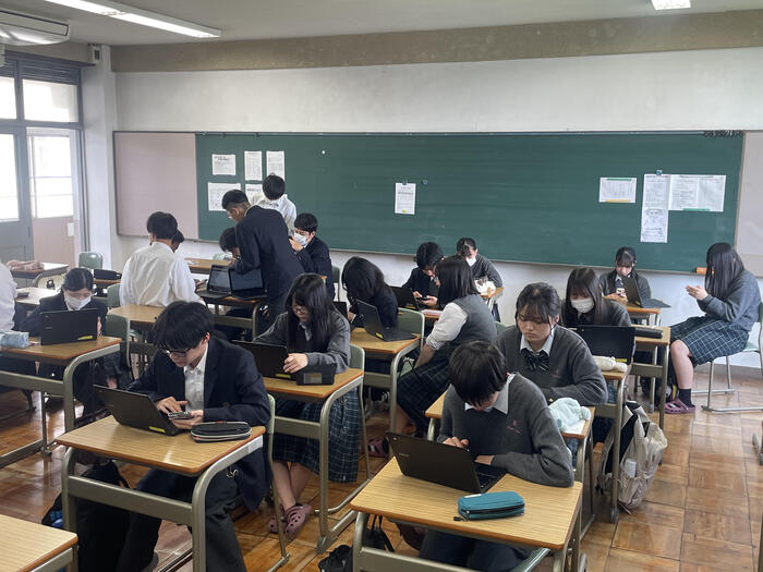 【総合・HR】2年生、5月1日の総合・HRは・・・