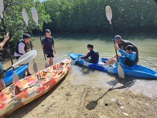 51期生 修学旅行 2日目 カヌー体験