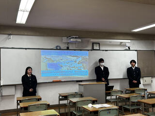 生徒会役員プレゼン練習♬