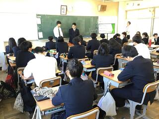 【中高連携】新池中学校進路学習