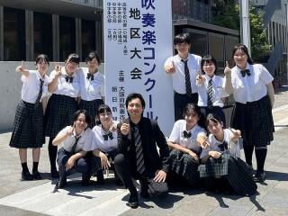 【吹奏楽部】大阪府吹奏楽コンクール・南地区大会に出場