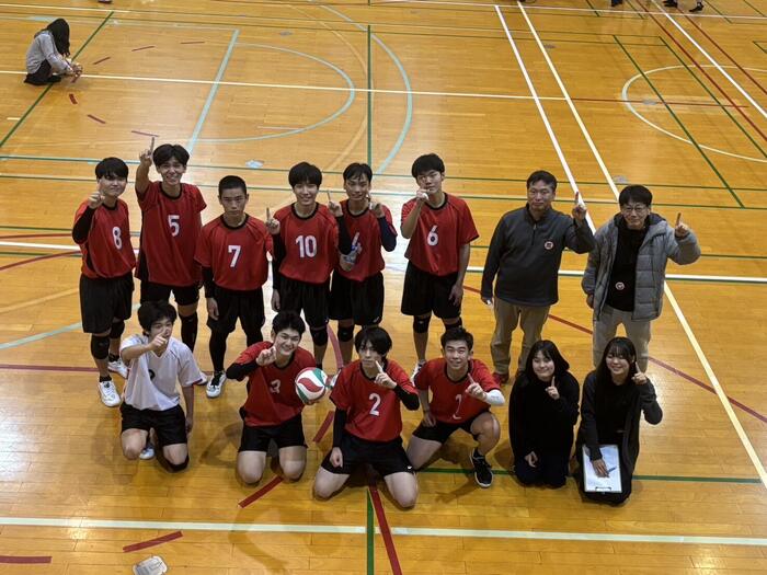 【男子バレーボール部】大阪高校新人大会３部 優勝