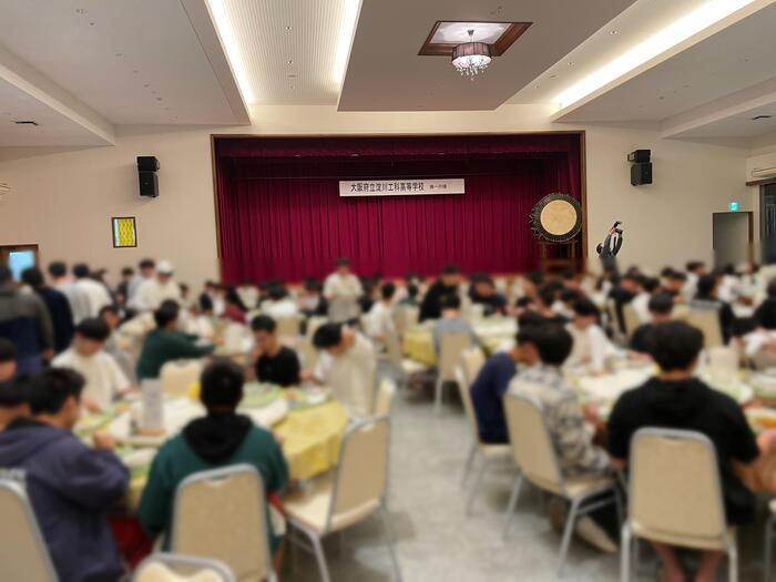 【修学旅行2日目】夕食