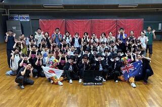 ダンス部11名が出発しました🛫