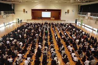 後期生徒自治会執行部役員選挙が行われました