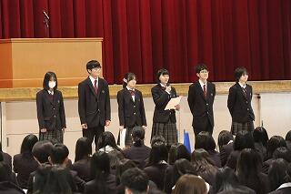 3学期終業式を行いました