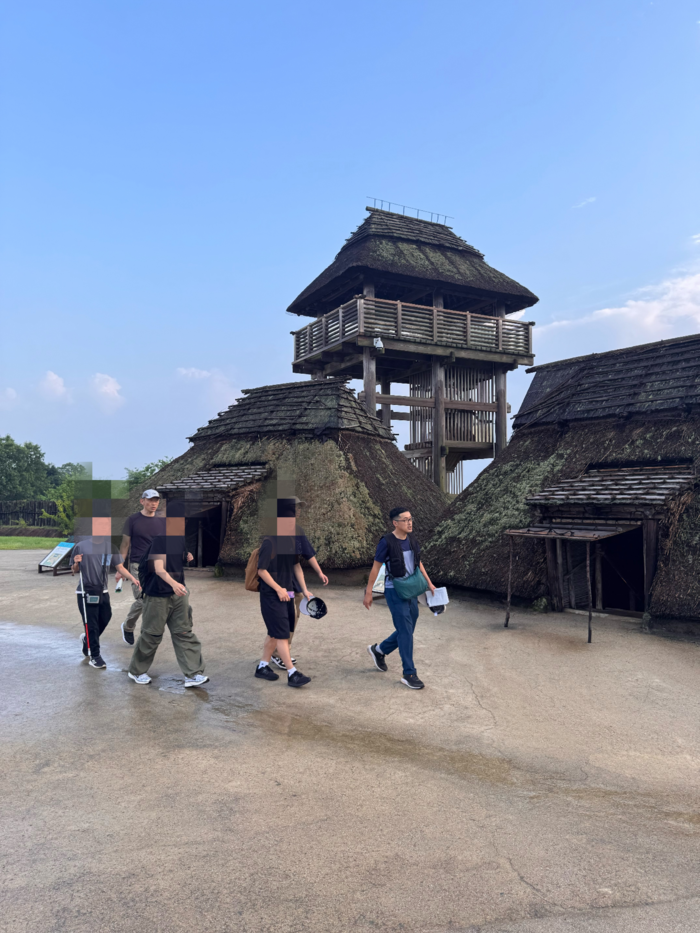 【高等部 修学旅行１日目③】 KGGと吉野ケ里歴史公園に行きました。