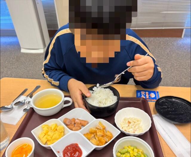 【小学部 宿泊学習２日目①】朝食