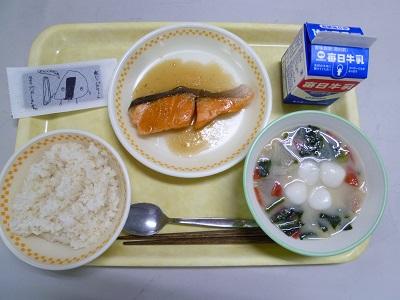 令和3年1月12日(火)の給食