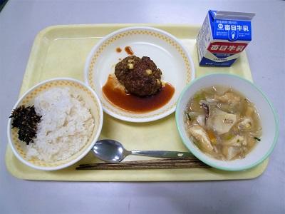 令和3年2月25日(木)の給食