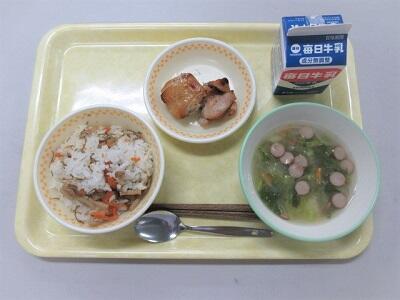令和5年10月17日（火）の給食