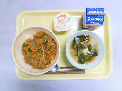 令和3年6月23日（水）の給食
