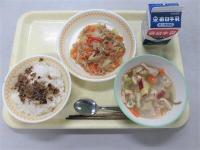 令和4年11月4日(金)の給食