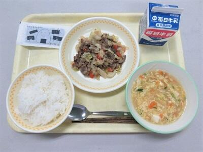 令和6年2月28日（水）の給食