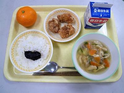 令和3年3月1日(月)の給食