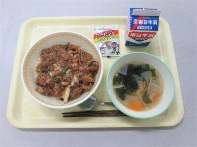 令和6年10月1日（火）の給食