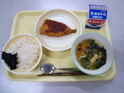 令和3年3月18日(木)の給食