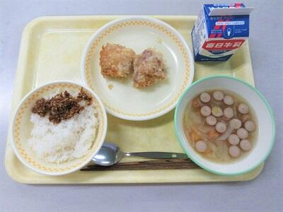 令和6年10月2日（水）の給食