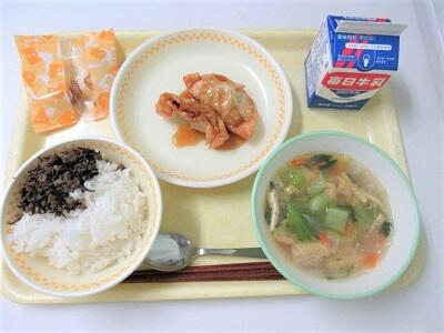 令和7年2月27日(木)の給食