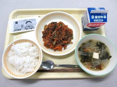 令和5年4月26日（水）の給食