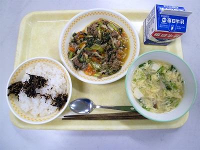 令和3年3月2日(火)の給食
