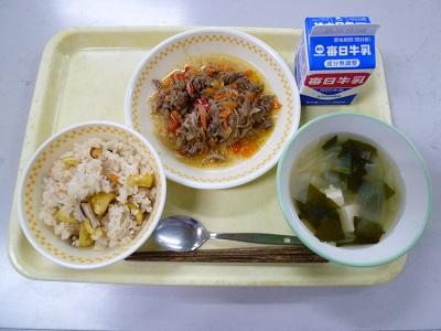 令和2年10月2日（金）の給食