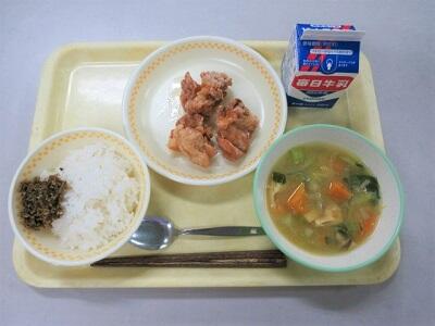 令和6年10月30日（水）の給食