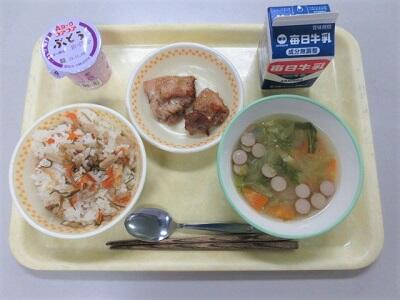 令和4年10月26日（水）の給食