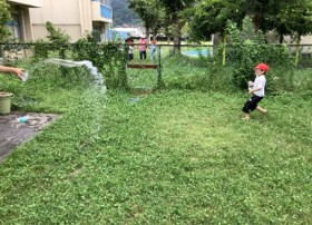 小1水遊び③