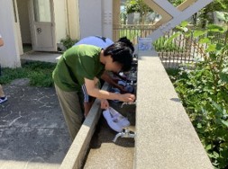 中3そうじ⑥
