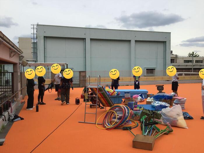 プール開きの準備①