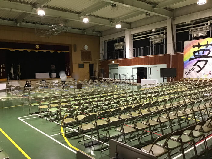 高等部卒業式準備できました！