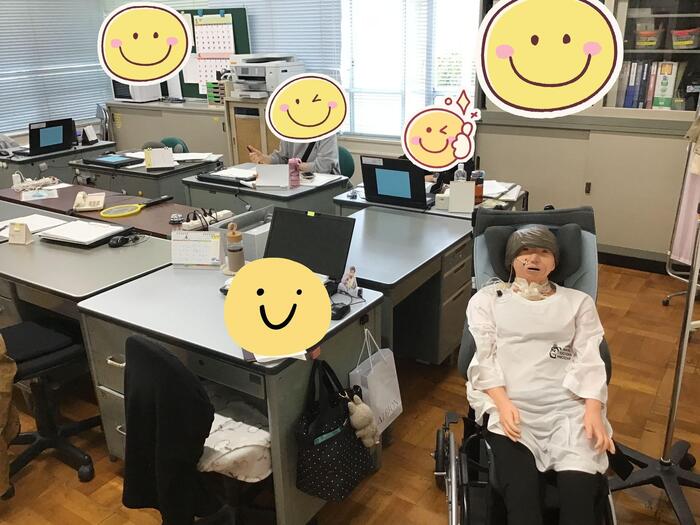 看護師室におじゃましました。