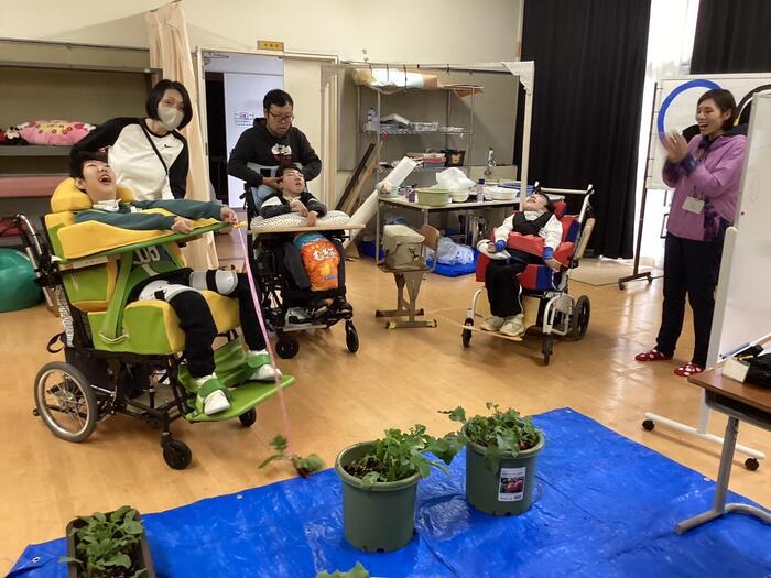 【高等部A班】二十日大根の収穫をしました！
