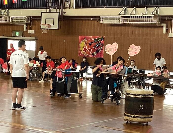 中学部体育大会のようす