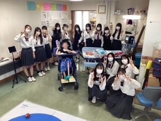 和らぎ苑訪問学級（金剛高校）交流学習