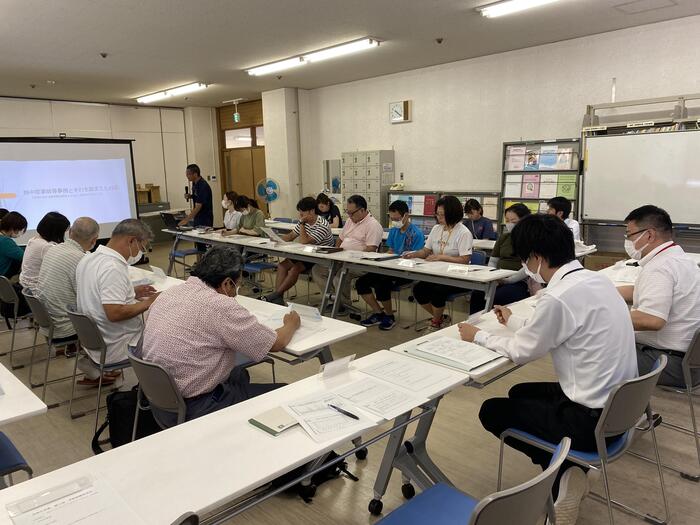 学校保健委員会のようす