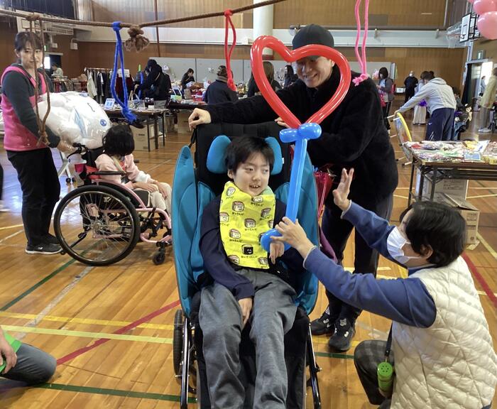 PTAバザーの様子