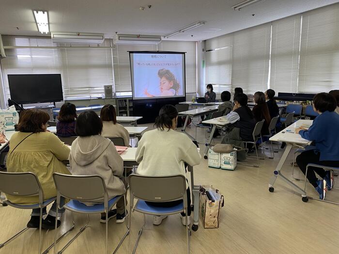 PTA勉強会「睡眠について」