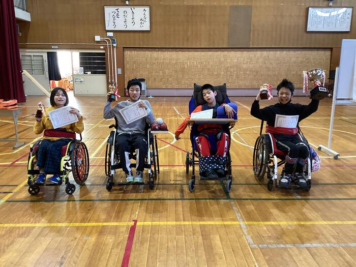校内ボッチャ大会