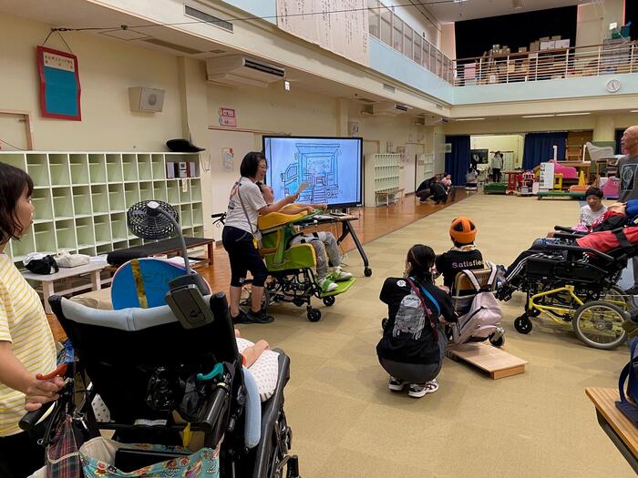 高等部A班の授業の様子