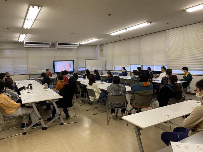 「子どものための胃ろう」研修会の様子