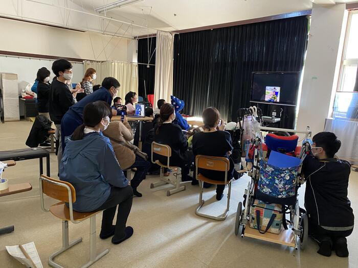 中学部３年生茶話会